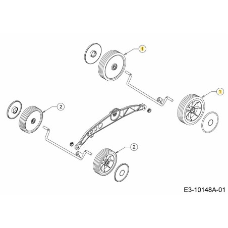 WHL MWR LUPO 734-05127 ORIGINALE MTD | Newgardenstore.eu