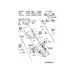 THROTTLE CABLE TECUMSEH 746-04138A ORIGINAL MTD | Newgardenstore.eu