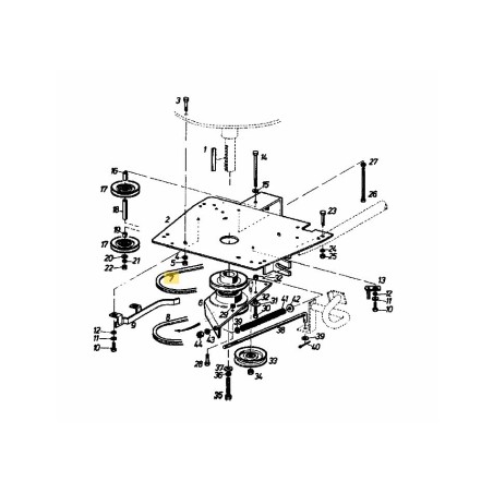 V-Belt 000.75.923 ORIGINAL MTD | Newgardenstore.eu