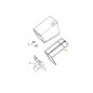 Grass catcher frame 4620021 ORIGINAL MTD