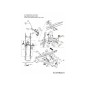 Wellenumkehrpedal 603-04807 Original Montiert
