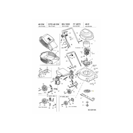 VENTILATORE ASM ELEC 631-0132 ORIGINALE MTD | Newgardenstore.eu