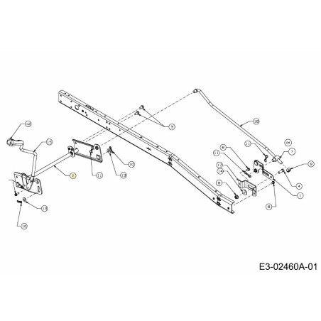 Wellendecklift 683-05018637 Original MTD | Newgardenstore.eu