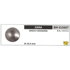 Disco de cierre ZAMA Ø  10,0 mm 0005002