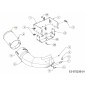 Estensione del tubo dello scivolo 731-06610 ORIGINALE MTD Estensione del tubo dello scivolo 731-06610 ORIGINALE MTD