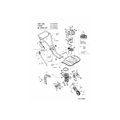 CUSCINETTO FRIZIONE 747-04443 ORIGINALE MTD