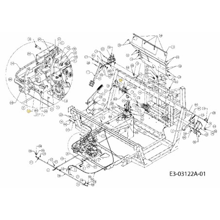 Polea espaciadora 750-04500 ORIGINAL MTD | Newgardenstore.eu