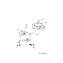 VOLANO 751-14401 ORIGINALE MTD