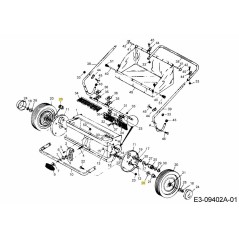 DRIVE PINION, R.H. 11 T. AF-43886 ORIGINAL MTD