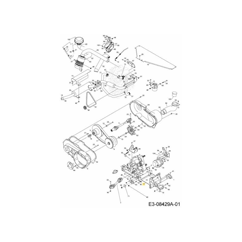 MOTORE SHIELD OIL 707-05179 ORIGINALE MTD