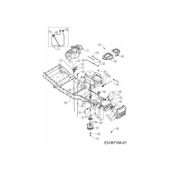 TAPA DE COMBUSTIBLE: 2.25 ID: VENTILADA 751-12428 ORIGINAL MTD | Newgardenstore.eu
