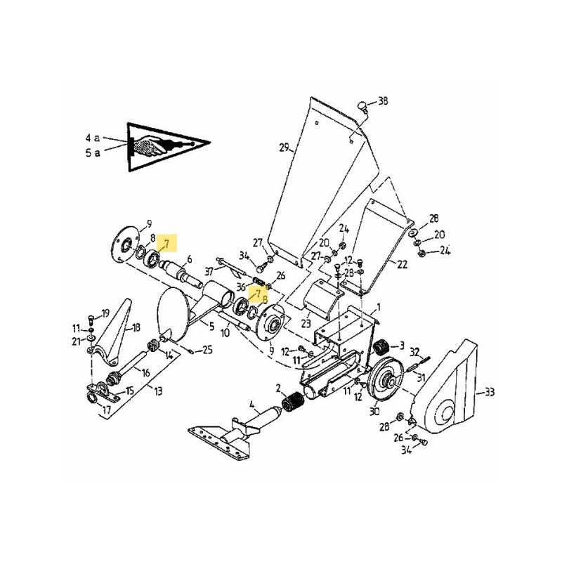 Roulement 26.1107.56 ORIGINAL MTD