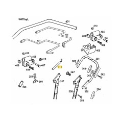 ALAMBRE BOWDEN 4742058 ORIGINAL MTD | Newgardenstore.eu