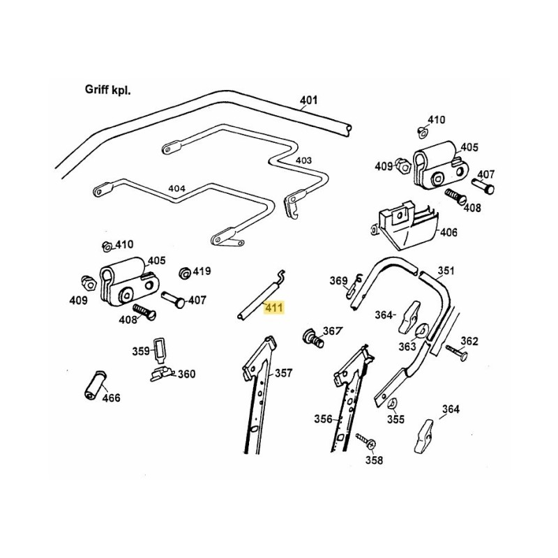 ALAMBRE BOWDEN 4742058 ORIGINAL MTD