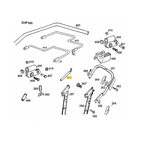 ALAMBRE BOWDEN 4742058 ORIGINAL MTD | Newgardenstore.eu