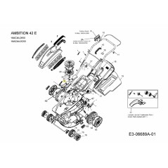 BLADE 092.48.993 ORIGINAL MTD | Newgardenstore.eu