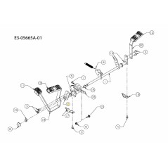 Wellenbaugruppe Hydro PDL 683-04571 Original MTD | Newgardenstore.eu