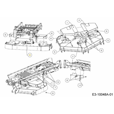 PTO Cover 703-10940ACY ORIGINAL MTD | Newgardenstore.eu