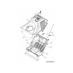 Bodenabdeckung 731-07725B Original MTD | Newgardenstore.eu