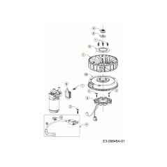 VENTILADOR DE ENFRIAMIENTO 731-10866 ORIGINAL MTD | Newgardenstore.eu