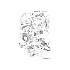 MOTORINO DI AVVIAMENTO SG-2079733 ORIGINALE MTD | Newgardenstore.eu