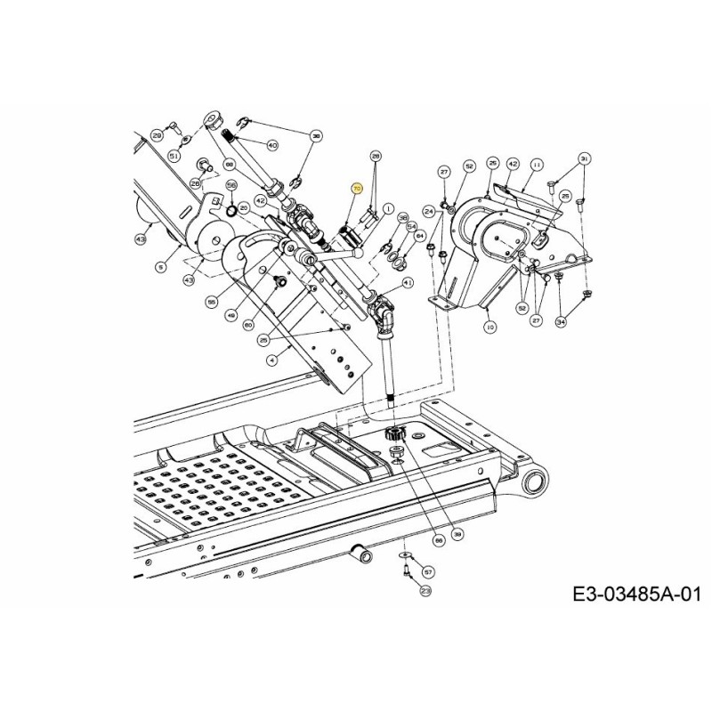 ACCOMPAGNEMENT D'ARBRE DE DIRECTION 748-05045 ORIGINAL MTD