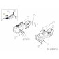 RÉSERVOIR DE CARBURANT ENSEMBLE 751-12754 ORIGINAL MTD
