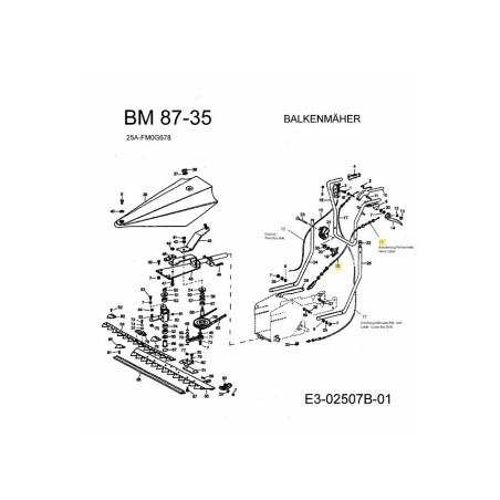 Seilzugkupplung 092.48.738 Original MTD | Newgardenstore.eu