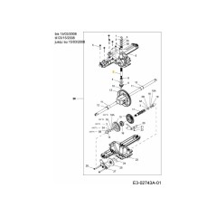 ALBERO DI INGRESSO 711-1109 ORIGINALE MTD