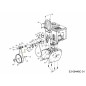 COURROIE : 500 x 37,00 LG 754-04195A ORIGINALE MTD
