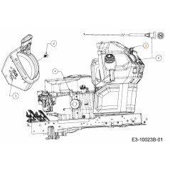 CAVO ACCELERATORE 36,6 X 0,75 EU 646-00028A ORIGINALE MTD | Newgardenstore.eu