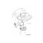 MOTOR SUPPORT, BLACK 731-06164 ORIGINAL MTD