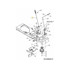 ALAMBRE BOWDEN 746-04092 ORIGINAL MTD | Newgardenstore.eu
