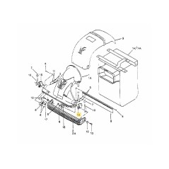PLACA DE AJUSTE DE ALTURA IZQUIERDA 781-0703 ORIGINAL MTD | Newgardenstore.eu
