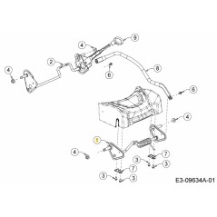 ESSIEU ASM:AVRT:7"WHL:42/46 CHA 611-05006 ORIGINAL MTD