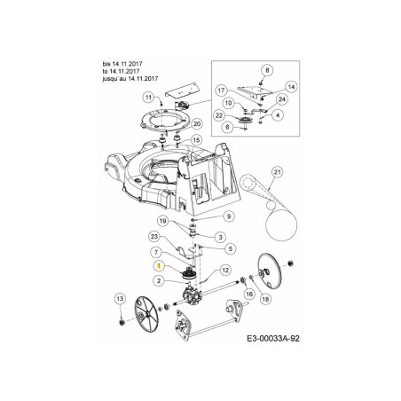 VARIADOR:EVO740:GT 618-07324 ORIGINAL MTD | Newgardenstore.eu