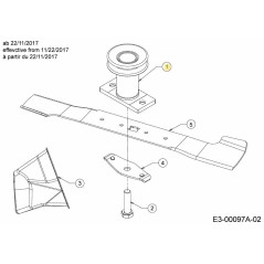 ADAP ASM: 25 mm DI X.430 687-05226 ORIGINAL MTD | Newgardenstore.eu