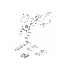 ACCU 8EM REPLACEMENT BLADES 7084095 ORIGINAL MTD | Newgardenstore.eu