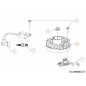 Schwungrad 725-06190 Original MTD