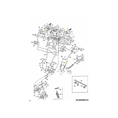 Seilzugkupplungsantrieb 746-0952 Original MTD | Newgardenstore.eu