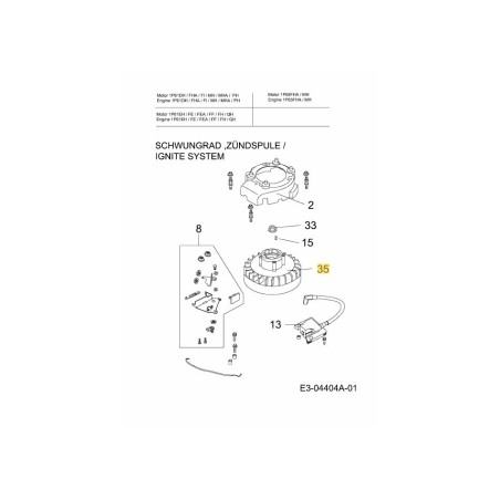 VOLANTE 751-11043 ORIGINAL MTD | Newgardenstore.eu