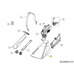 SOUFFLEUR À SAC 753-10704 ORIGINAL MTD