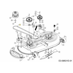 V-Belt 754-06134 ORIGINAL MTD | Newgardenstore.eu
