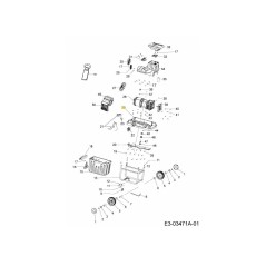 ALLOGGIAMENTO INFERIORE 092.64.116 ORIGINALE MTD | Newgardenstore.eu