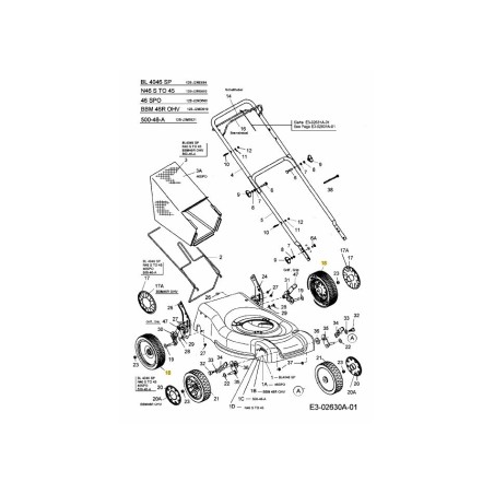 WHL ASM:200mm:RWD ELP SLV 634-04250 ORIGINAL MTD | Newgardenstore.eu