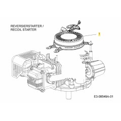 DÉMARREUR ENSEMBLE 651-04301 ORIGINAL MONTÉ | Newgardenstore.eu
