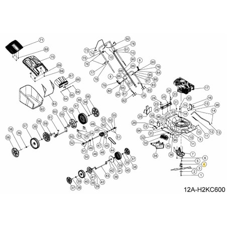 Buje 092.70.107 ORIGINAL MTD | Newgardenstore.eu