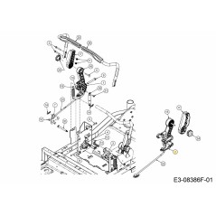 ACTUADOR RH 619-05551 ORIGINAL MTD | Newgardenstore.eu