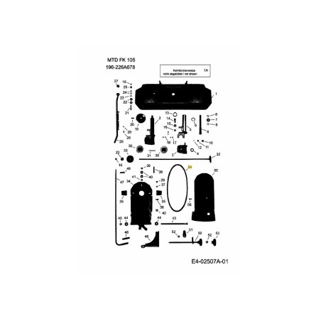 BELT 4HB-A41 ORIGINAL MTD | Newgardenstore.eu