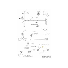 SWITCH-3 POLE NC-NO-NO 725-04232 ORIGINAL MTD